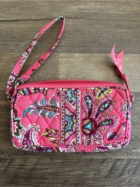 Vera Bradley Call Me Coral Wristlet Wallet - Retired